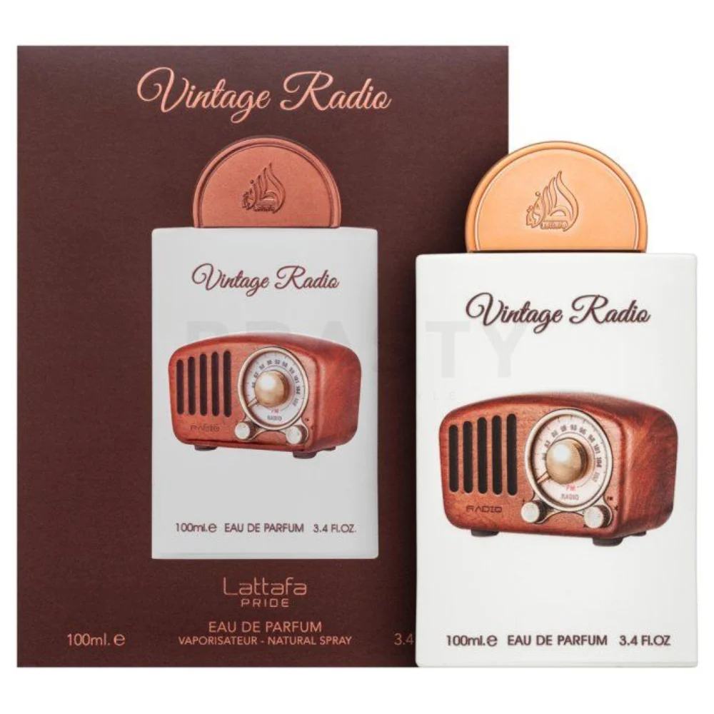 Perfume Árabe 100% Original Lattafa Pride Vintage Radio: Una Fragancia Unisex que Enamora y Transciende