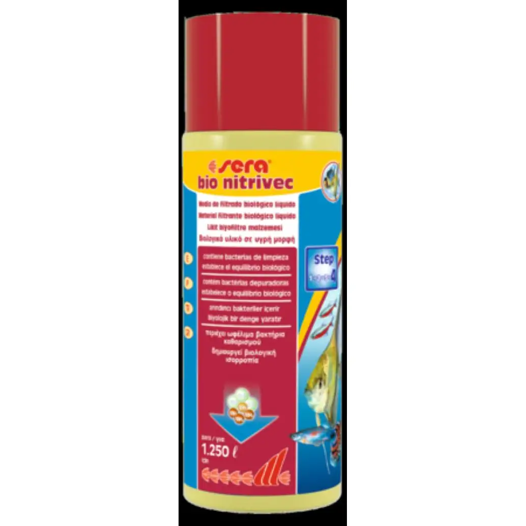 Ninguno Sera Bio Nitrivec - Filtrado Líquido Para Mejorar Calidad Del Agua En Acuarios