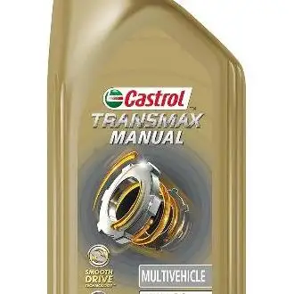 Lubricante CASTROL TRANSMAX Manual Multivehicle 75W-90 1L  Fluido de transmisión totalmente sintético, formulado con Smooth Drive TechnologyTM.  Envase de 1 litro.