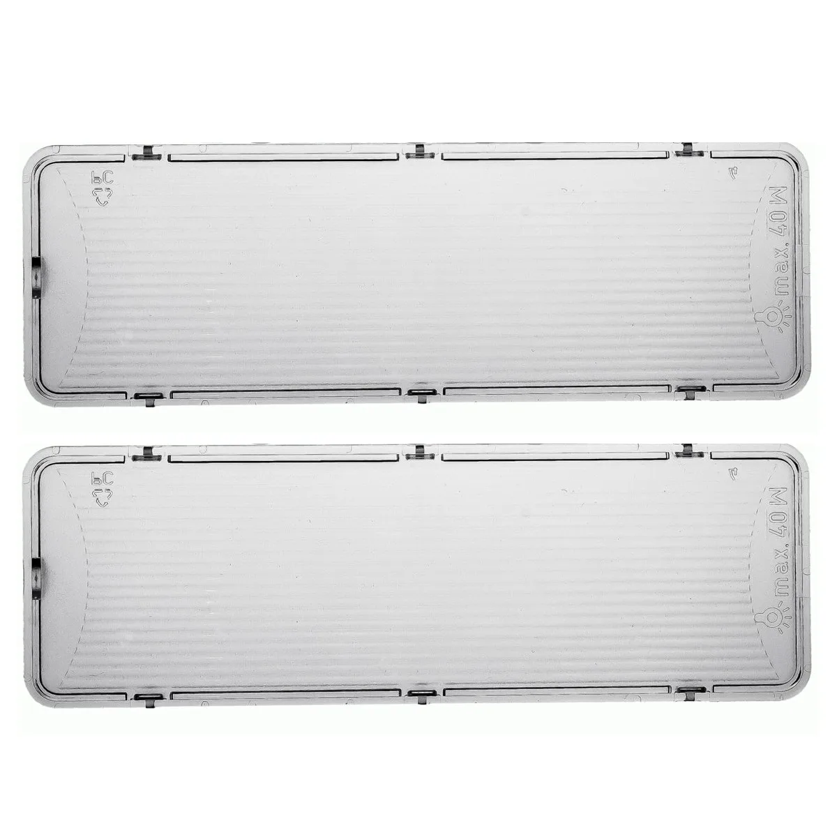 Trasluz Campana Extractora compatible con Balay compatible con Bosch compatible con Lynx 264984 (2 unidades)