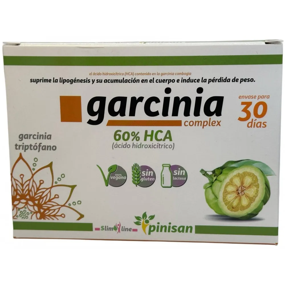 Garcinia Complex (perfect line) ayuda control apetito 60 Cápsulas (30 dias) de Pinisan