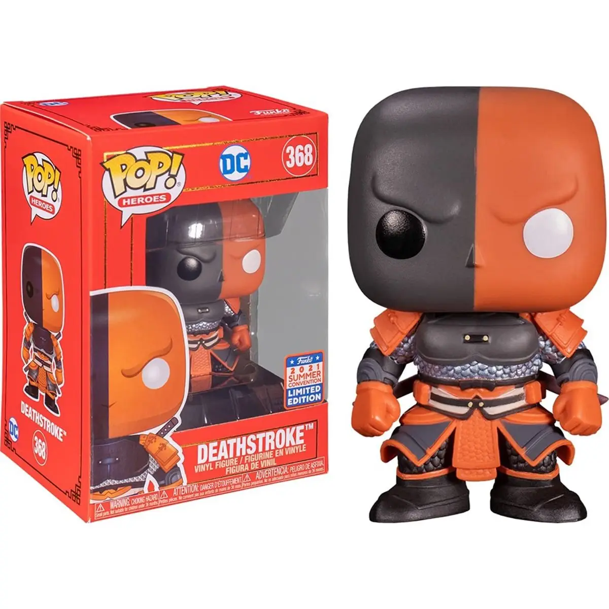 Funko Pop! DC Palacio Imperial - Deathstroke EXCLUSIVO SDCC21, 51397, Nº368