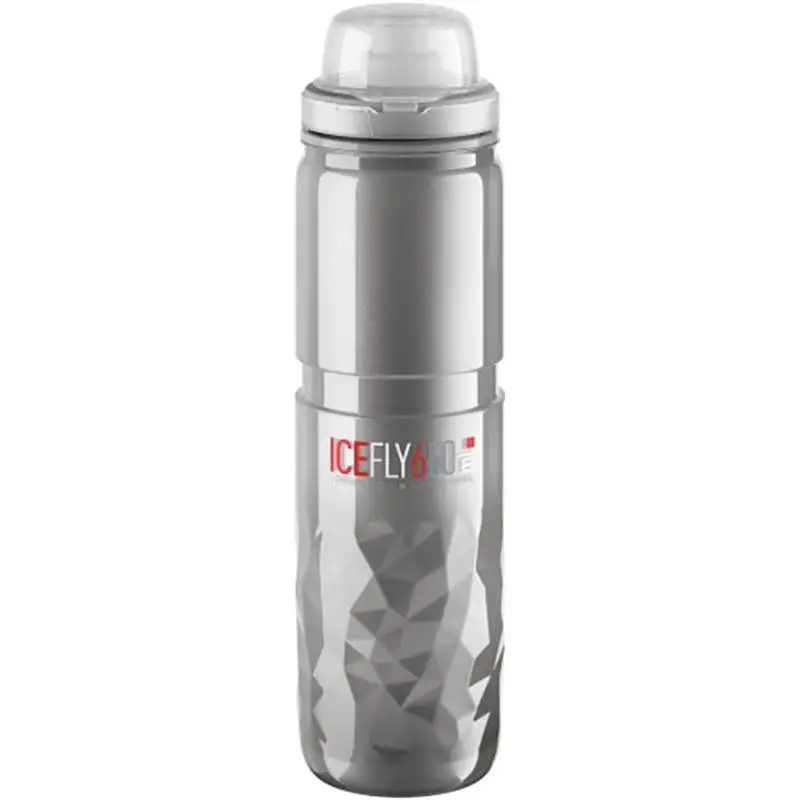 BIDON ELITE ICE FLY TRANSPARENTE 650 ml BIDON ELITE ICE FLY TRANSPARENTE 650 ml ELITE   bicicleta