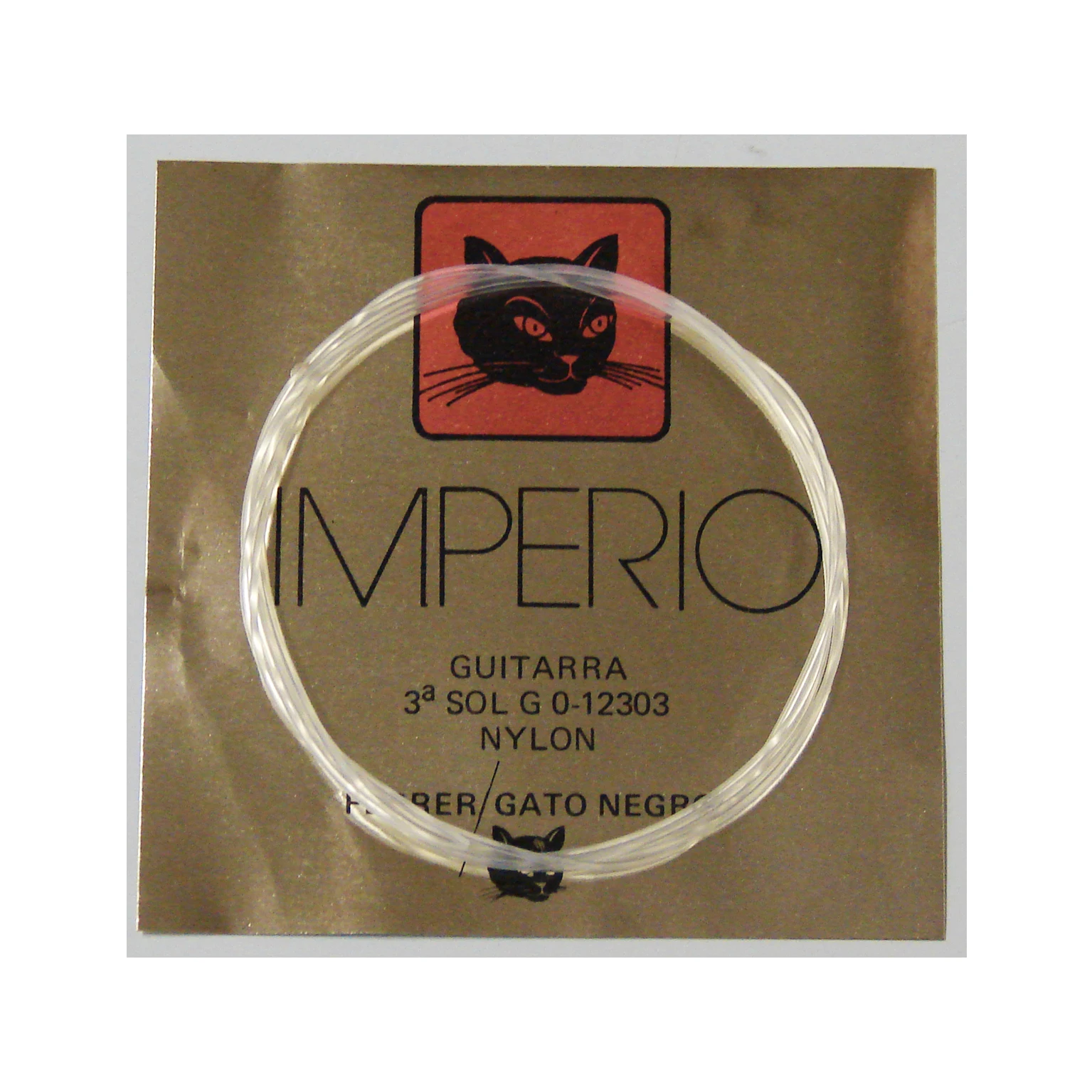 Juego cuerdas para Guitarra clásica y Española Gato Negro Imperio.