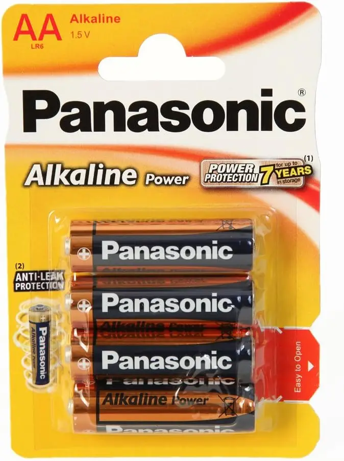 Panasonic Power LR6 AA - Pack de 48 Pilas alcalinas