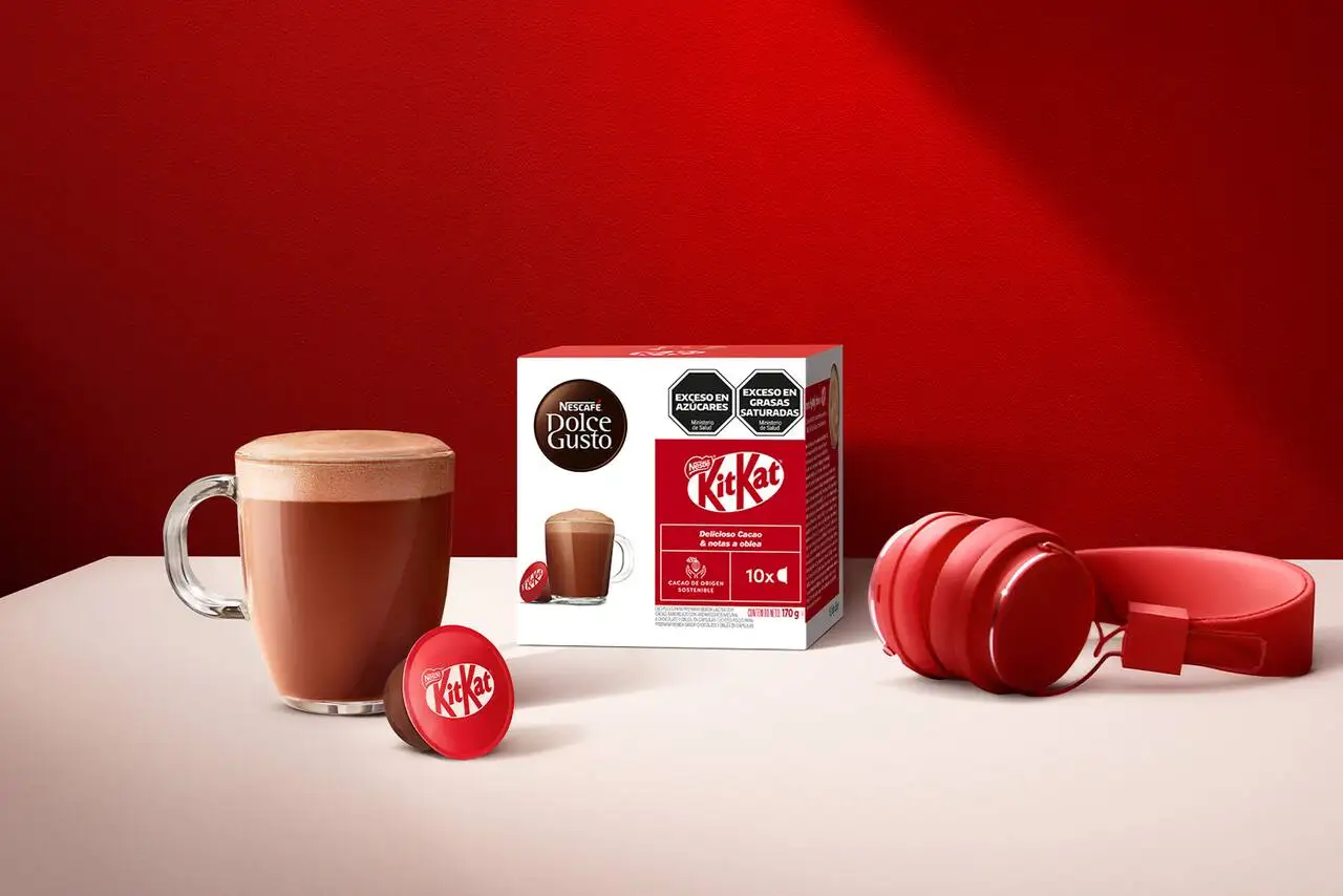 Dolce gusto nescafé ®   Kitkat hot cocoa – 48 capsules (3 boxes) |   Exclusive presentation