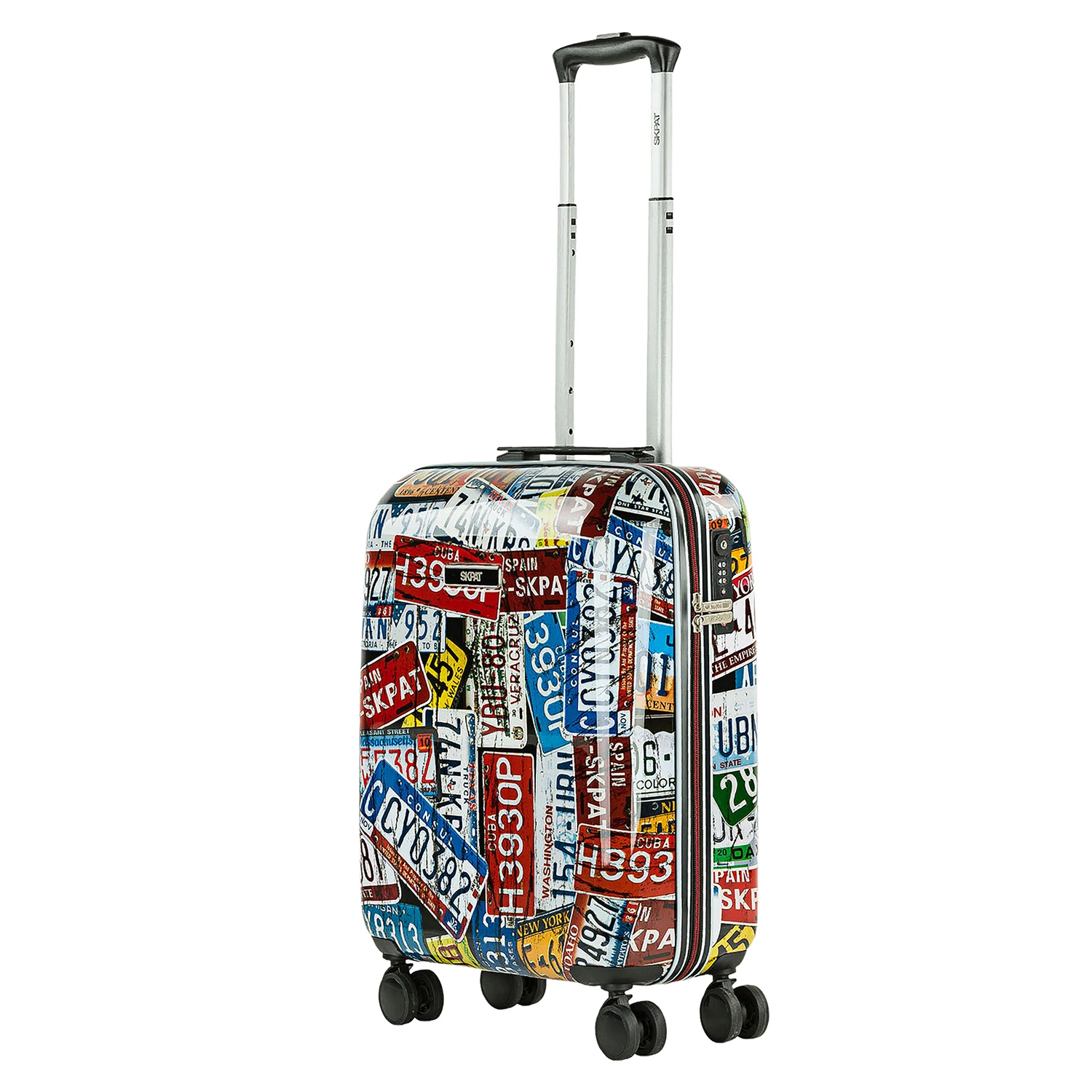Skpat - Maleta Cabina 55X40x20 - Maletas Viaje Cabina 4 Ruedas. Maleta De Cabina Ligera Y Resistente. Maletas Cabina Con Candado Combinacion 132450