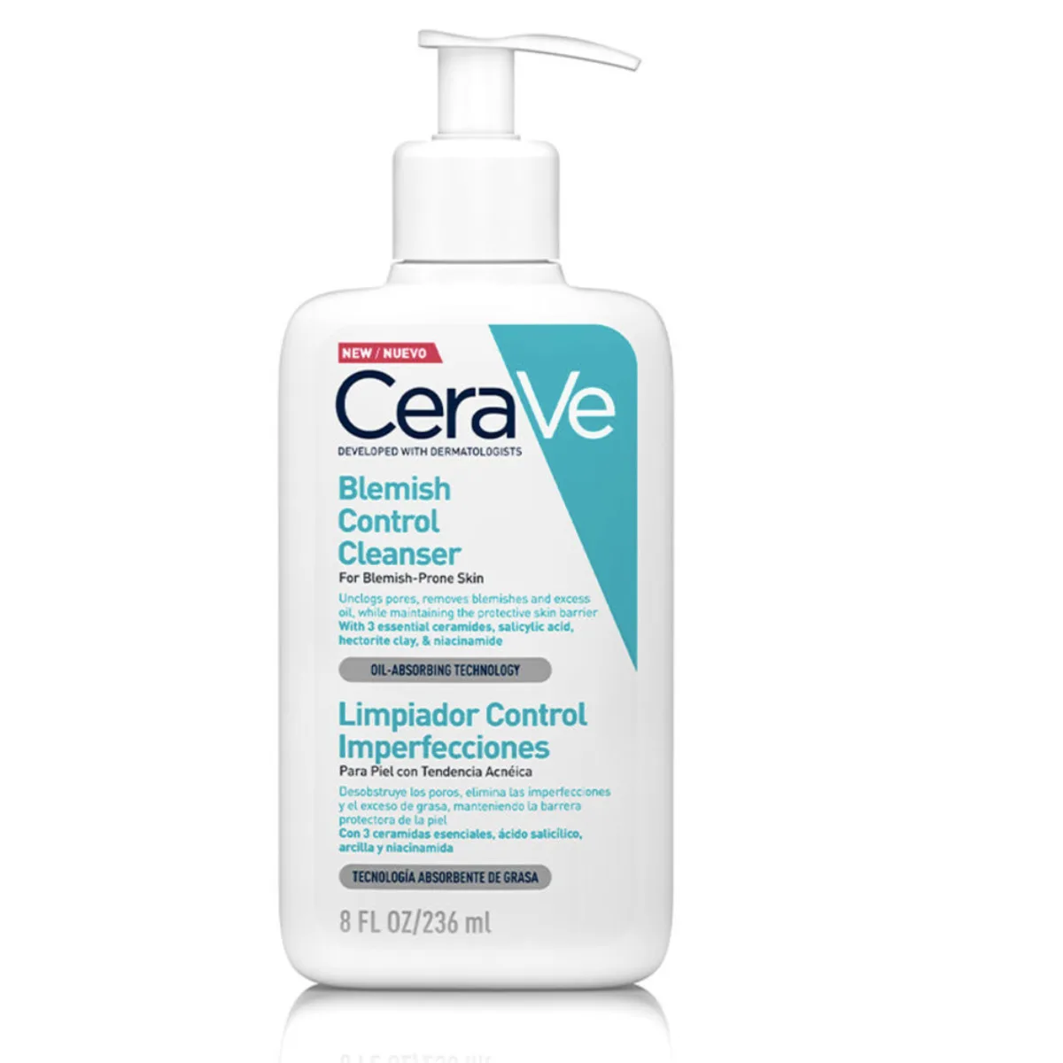 CeraVe cleaner control imperfections 236ml.