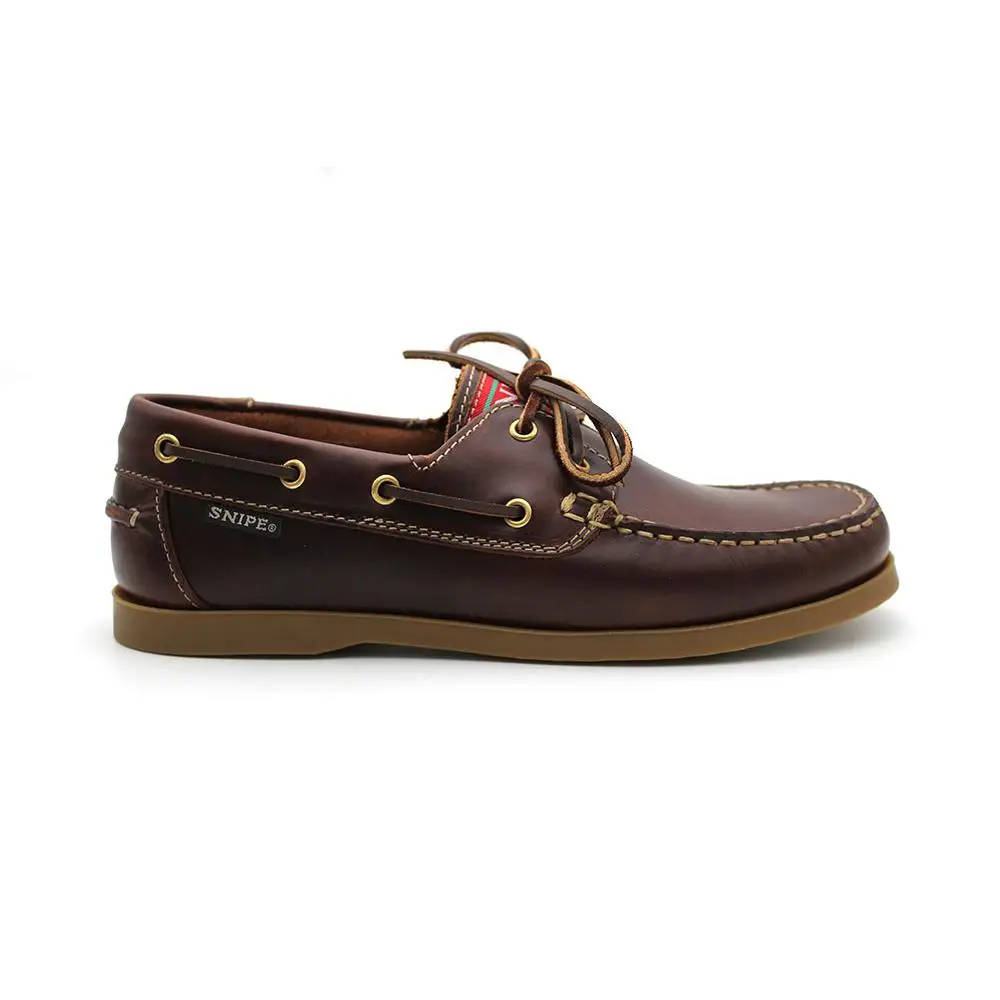 Snipe 22310 Zapato náutico de cordones, suela de goma para caballero