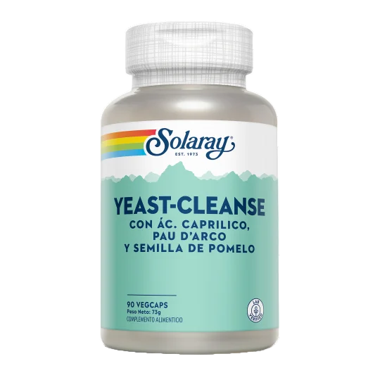 Solaray YEAST CLEANSE 90 cápsulas