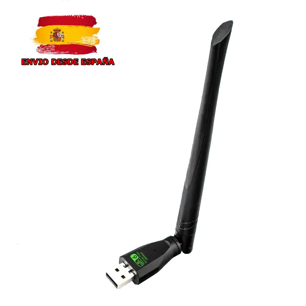 AX286 WIFI 6 USB adapter 802.11AX 2,4 GHz Usb Dongle laptop antenna signal reception Windows 10 11 without Drivers