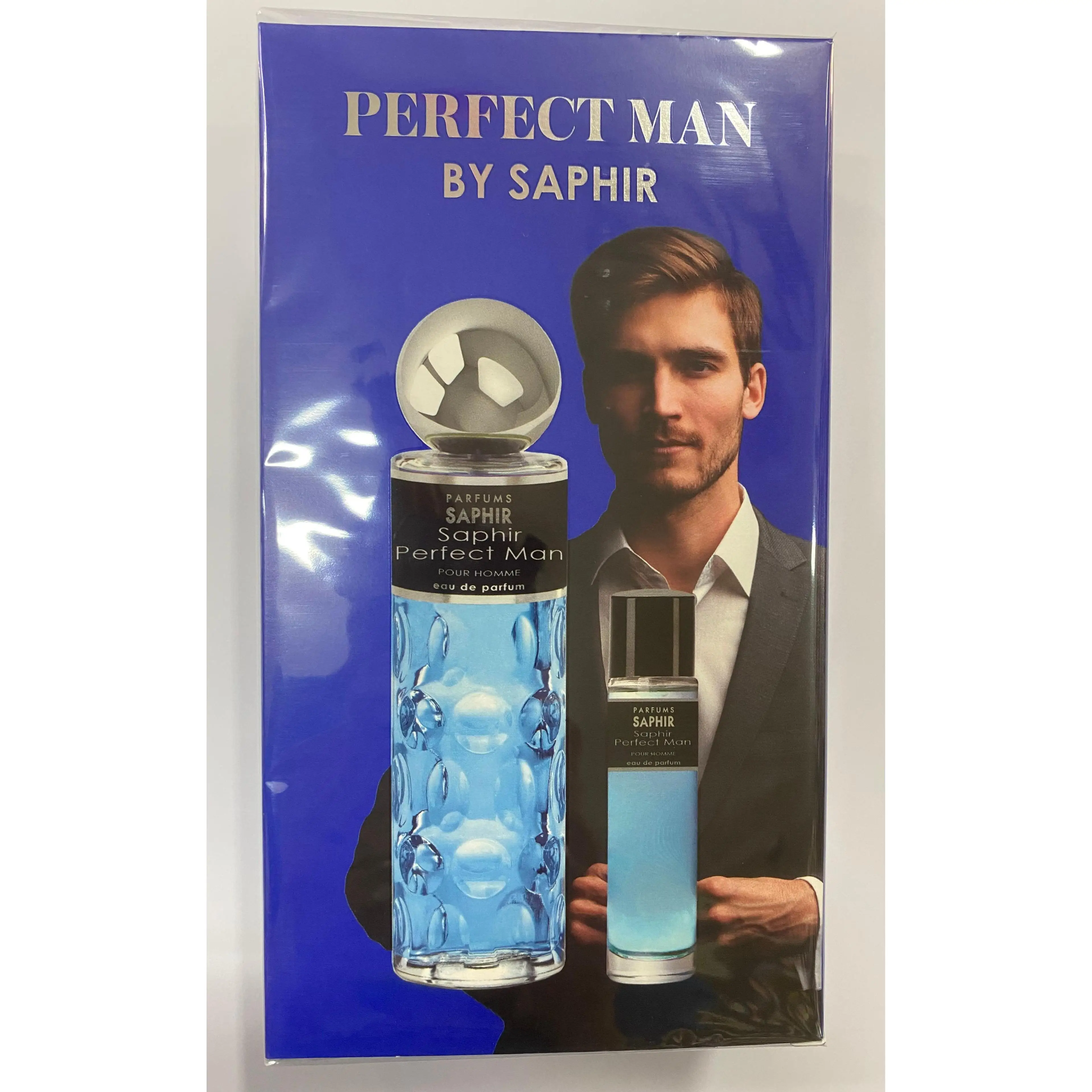 fragancia colonia perfume perfect man hombre 200 ml + 30 ml by saphir