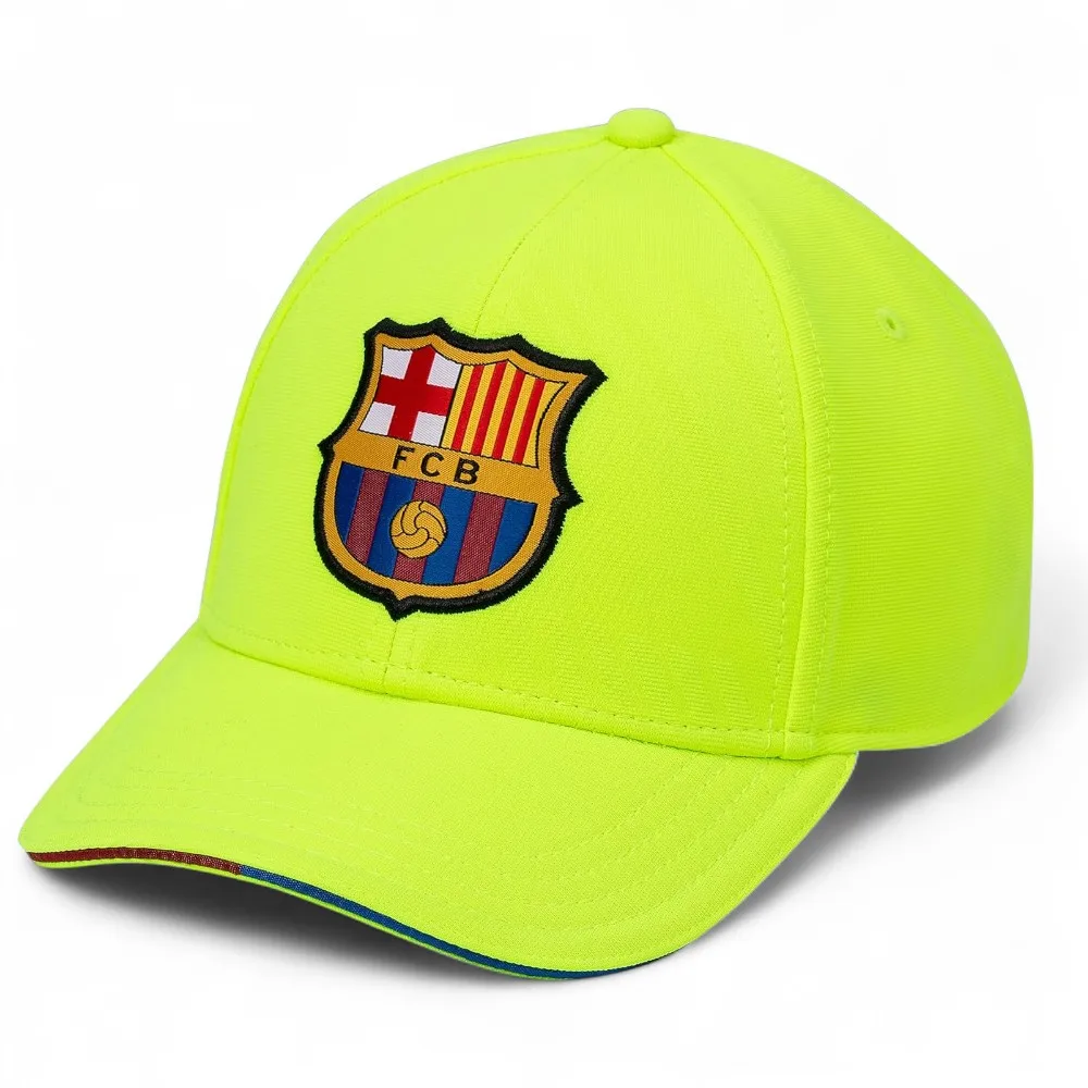 R ROGER'S Gorra Barça Cross Amarilla - Adulto
