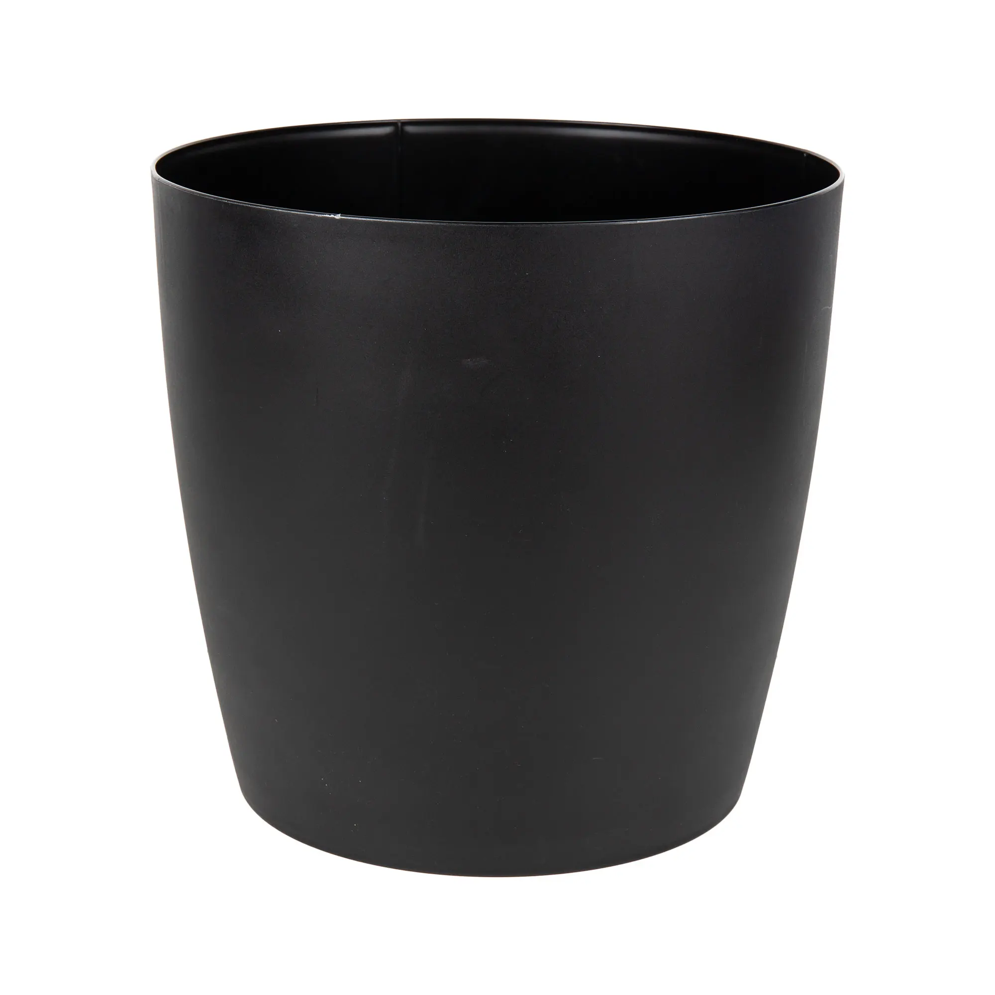 Pack de 3 Macetas Cofan de Polipropileno Redondas | Negro | 35 X 33 Cm | Estilo para Tus Plantas