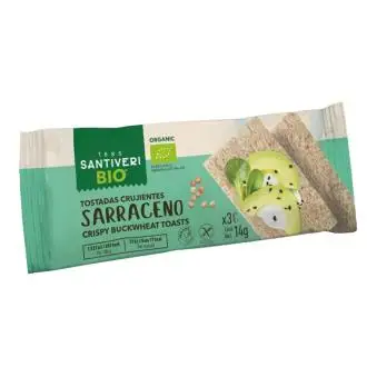 TOSTADAS DE TRIGO SARRACENO 3ud 14gr. BIO