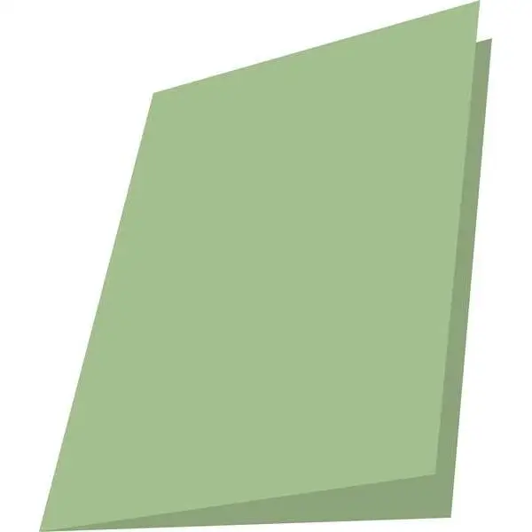 Mariola pack de 50 subcarpetas de cartulina 180gr - formato folio - ranura para fastener - color verde