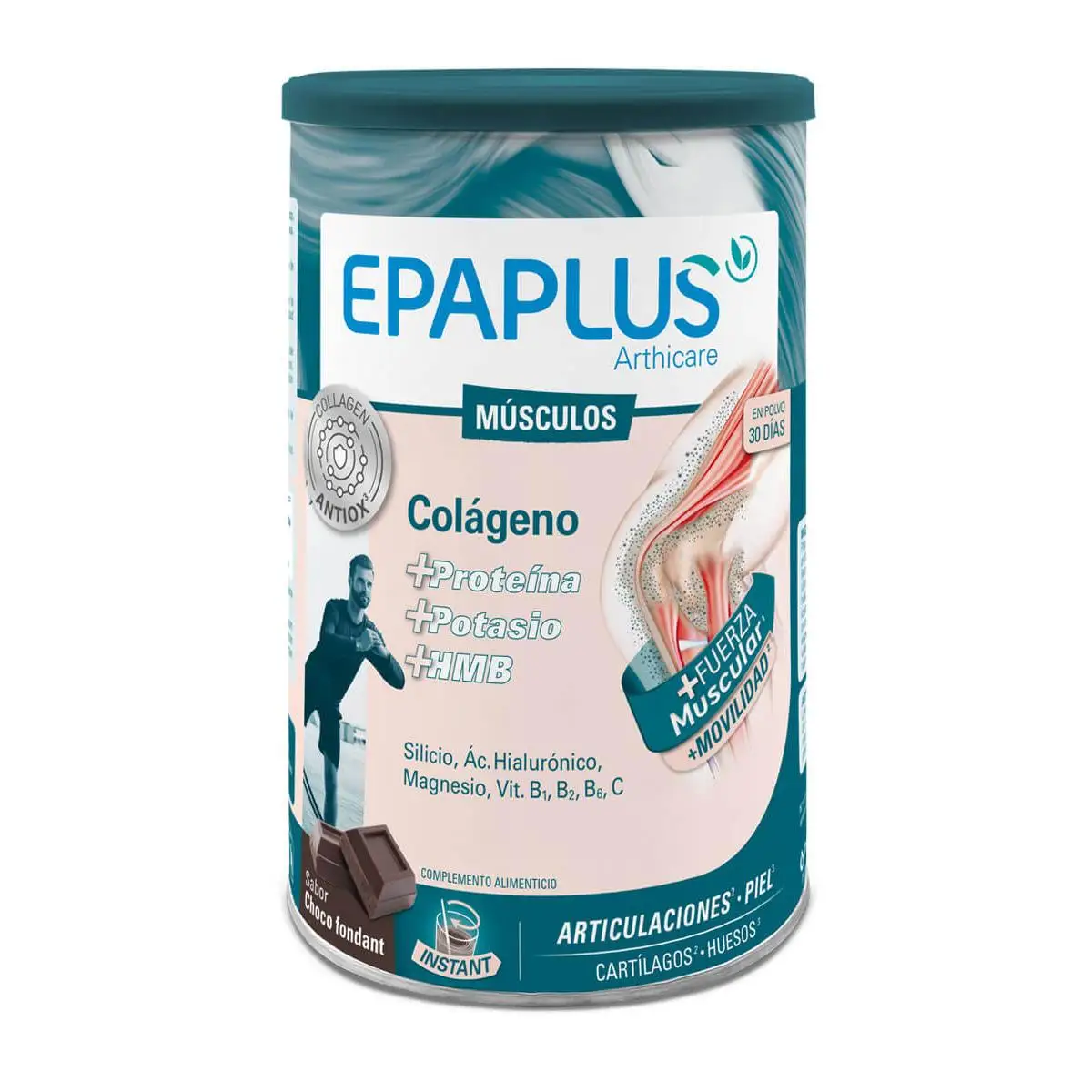 Epaplus arthicare músculos colágeno + proteína sabor chocolate 504gr