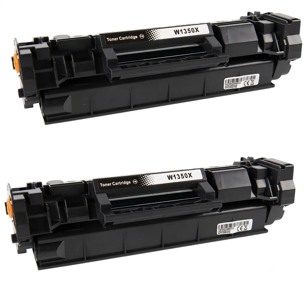 2 toner Compatibles HP W1350X Negro Cartucho de Toner (con CHIP) 135X para HP LaserJet M207 M208 M209 M210 M211 M212