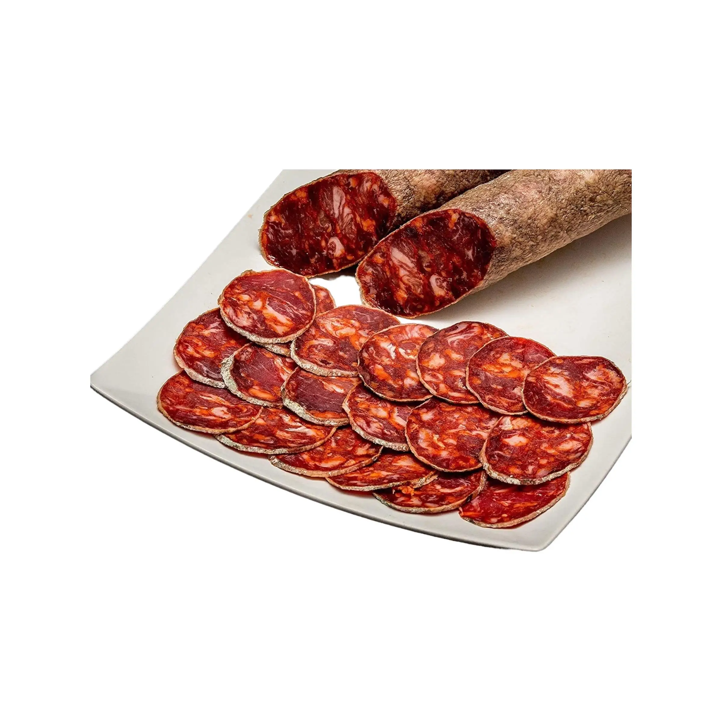 Extra GLUTEN-free Iberian Chorizo: satisfy your cravings with our delicious piece of approx 1kg, a culinary treasure that will transport you to the authentic flavors of Spain in each serving.