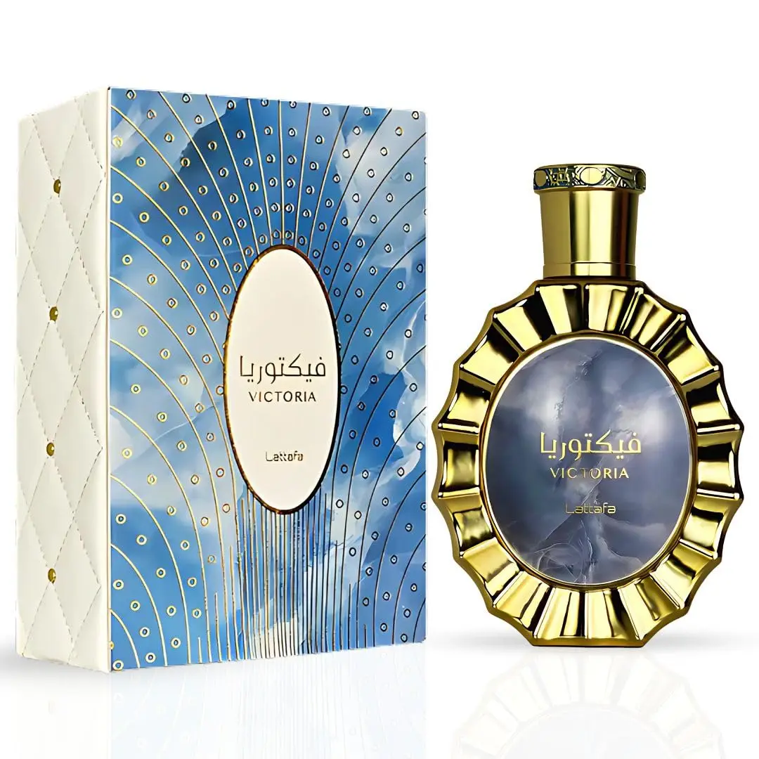 Lattafa Victoria Eau de Parfum para mujer – floral atalcado, elegante y duradero