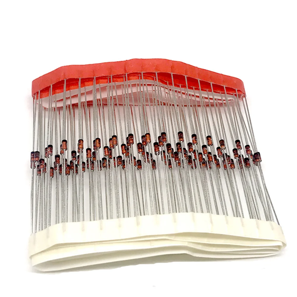 40x Diodos Rectificadores 1N4148 100V 200mA DO-35 Baja Señal Alta Velocidad