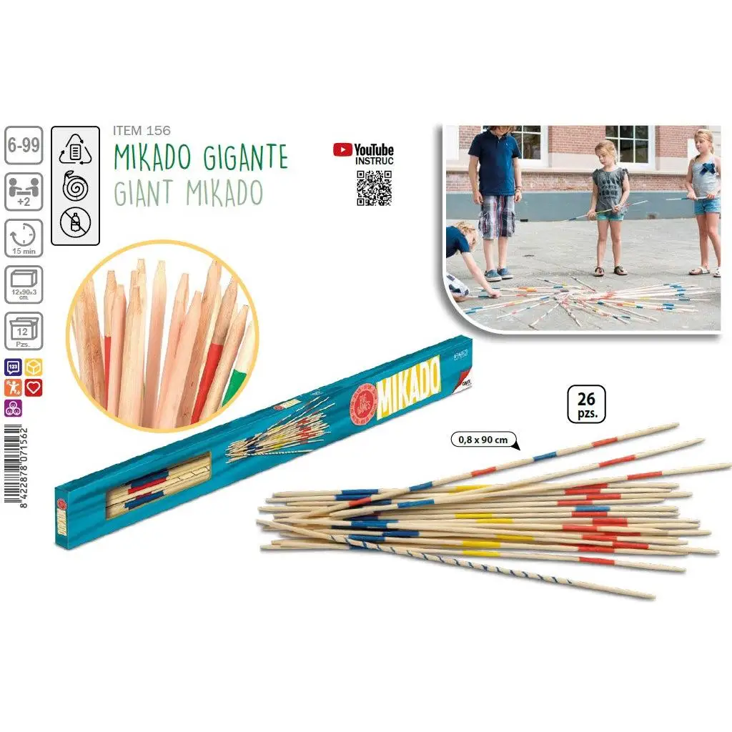 Cayro Cayro Juegos Gigantes Mikado (156)
