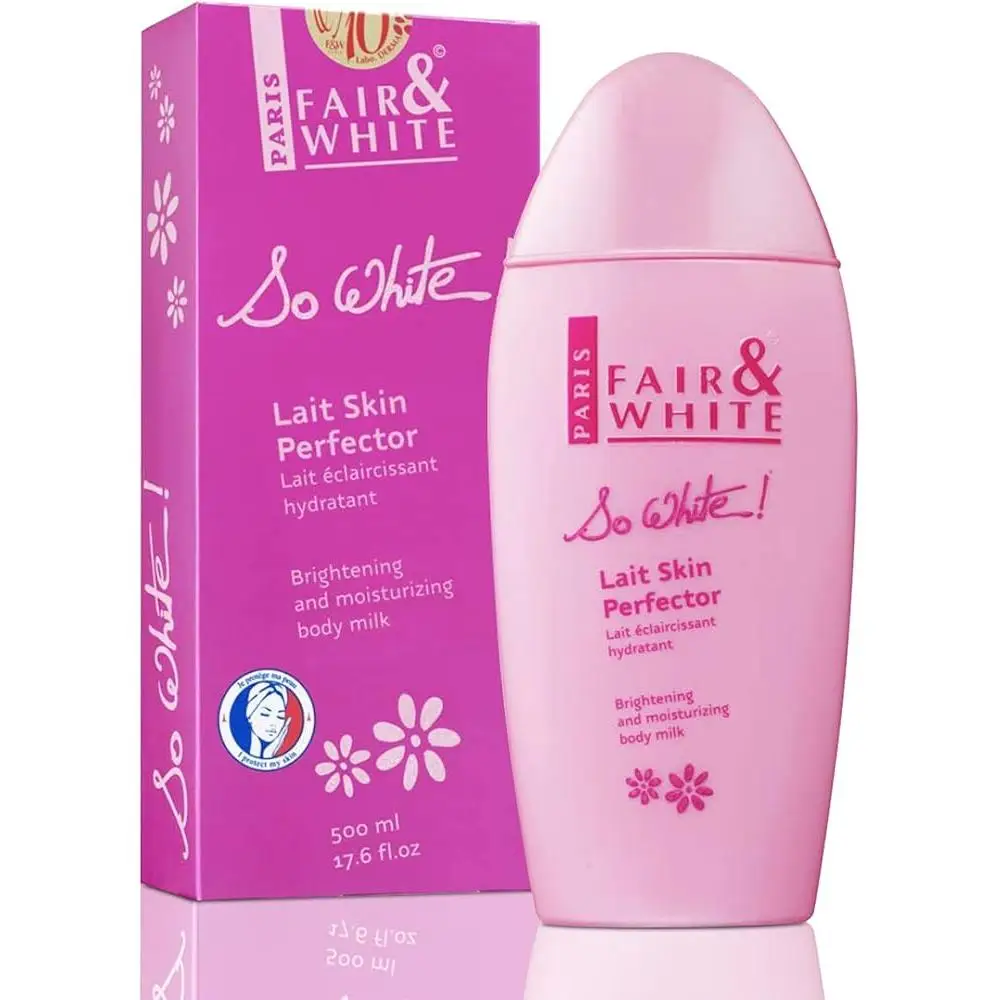 FAIR & WHITE SO WHITE LAIT SKIN PERFECTOR  Lait éclairicissant hydratant 500 ML