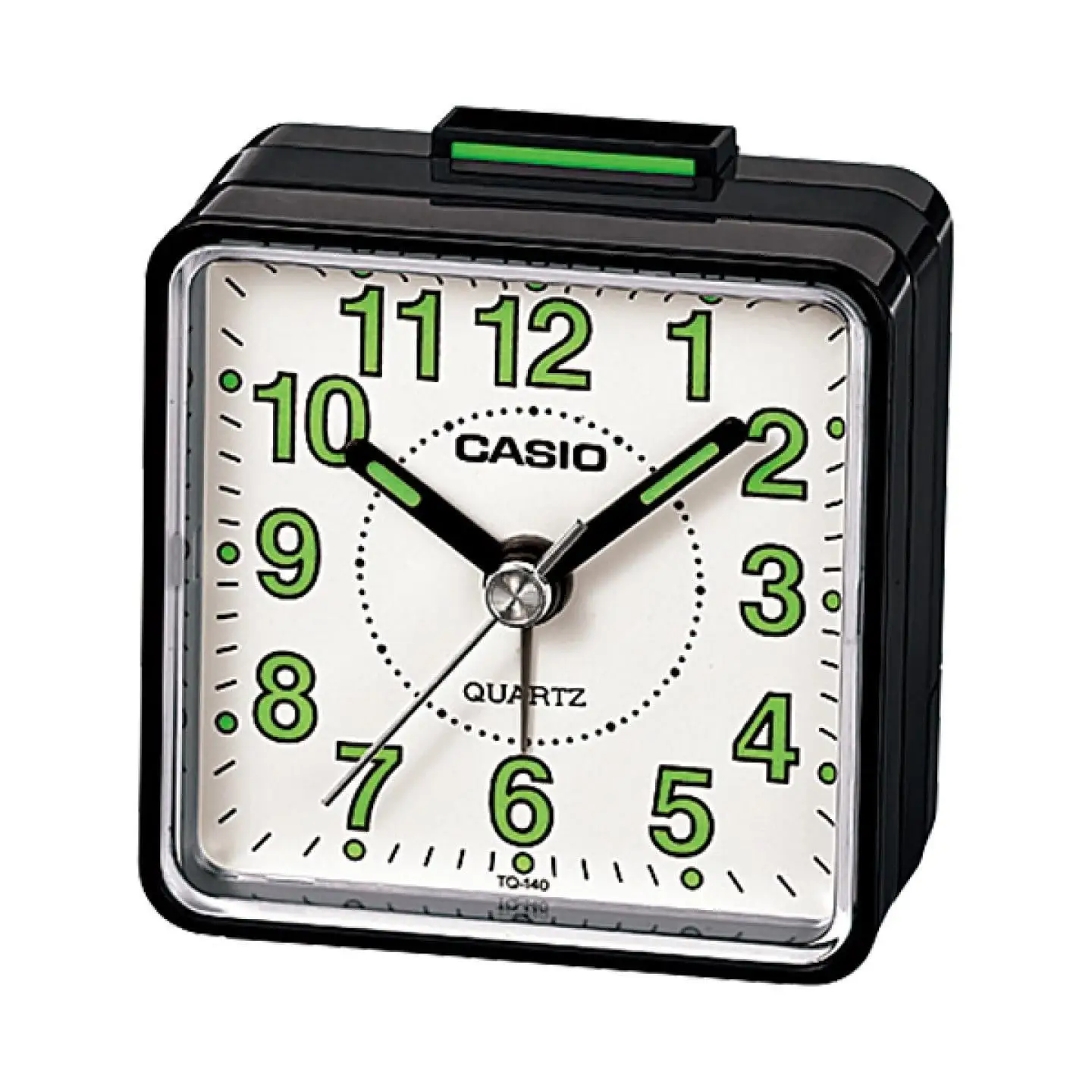 Despertador CASIO de Mesa - Estructura de Resina con Alarma Sonora TQ-140-1BEF