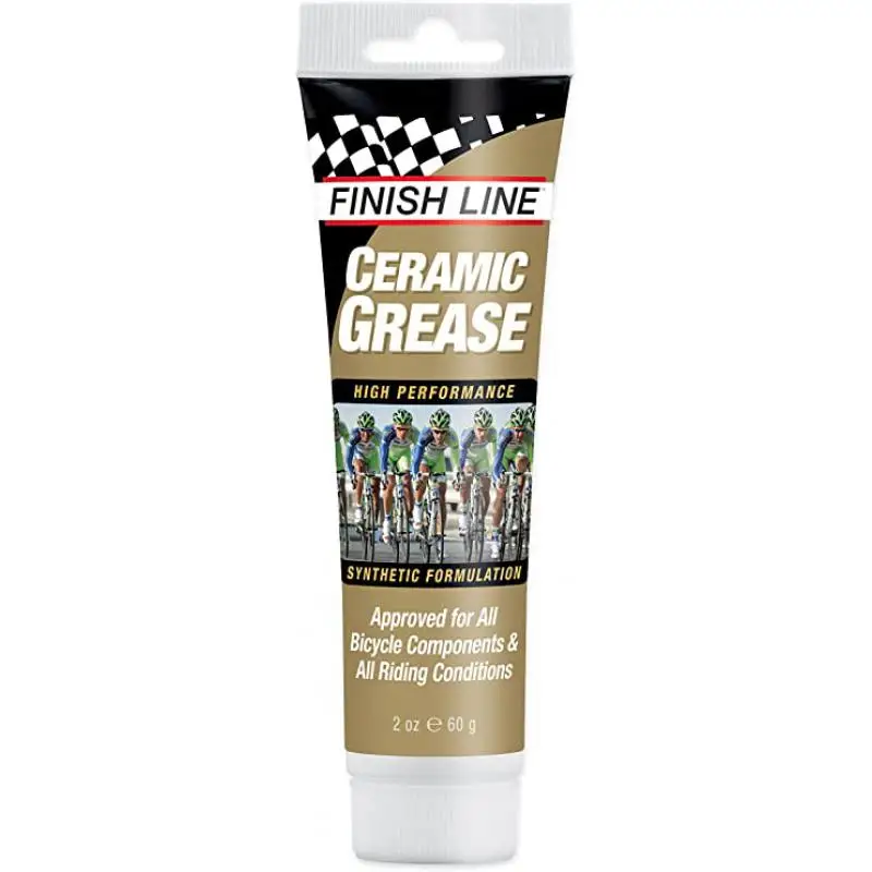 FINISH LINE | Grasa Cerámica 60grs - Esta grasa cerámica representa la tecnología de lubricación para rodamientos más avanzada de Finish Line. Formulada con sub-micro partículas cerámicas,