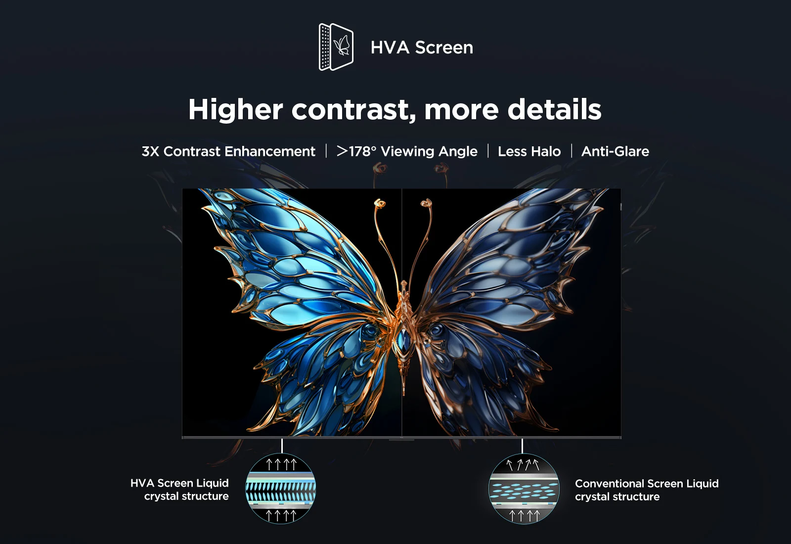 Tcl tv 43" 43p7k uhd qled googletv dolby atmos