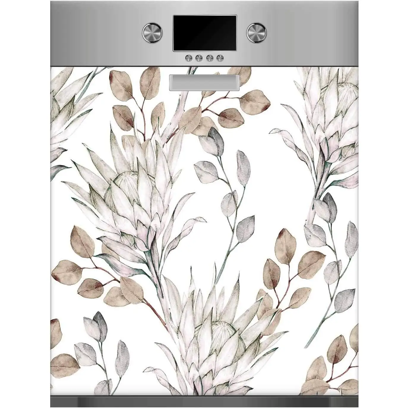 Oedim Vinilo para Lavavajillas Ramas Secas | Varias Medidas 65x75cm | Adhesivo Resistente y de Fácil Aplicación | Pegatina Adhesiva Decorativa de Diseño Profesional