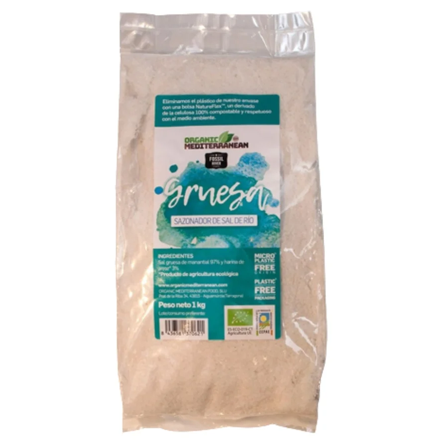 Coarse salt of Eco Spring 1kg Herbes of the Conca