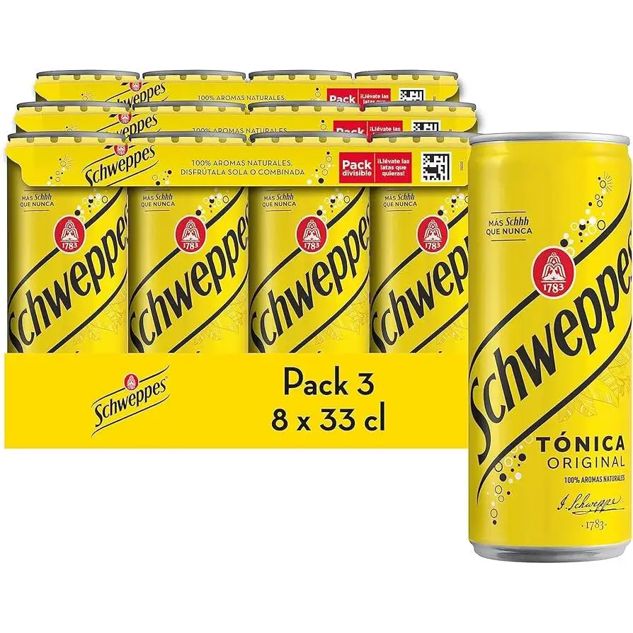 SCHWEPPES TONICA 33CL (24 UNDS)