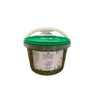 PALACIOS GUTIERREZ Aceituna Palacios Gutierrez Sabor Chupadeos Cubo Plástico 4500 Gramos