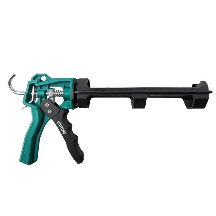 Pistola de Silicona Vatton Polipropileno Giratoria Profesional - Apta para cartuchos estándar de 310 ml, compatibles con siliconas y acrílicos