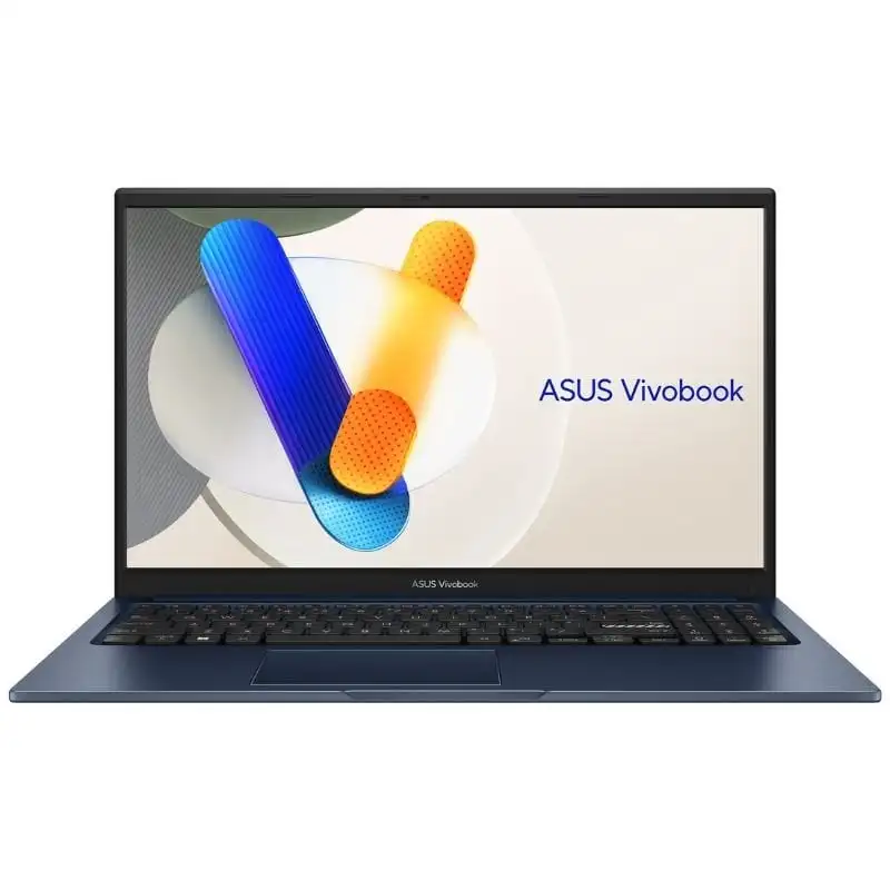 ASUS Vivobook 15 F1504VA-BQ529 - Portátil 15.6" Full HD (Intel Core 5 120U, 16GB RAM, 512GB SSD, Gráficos, Sin Sistema Operativo) Azul Tranquilo - Teclado QWERTY Español