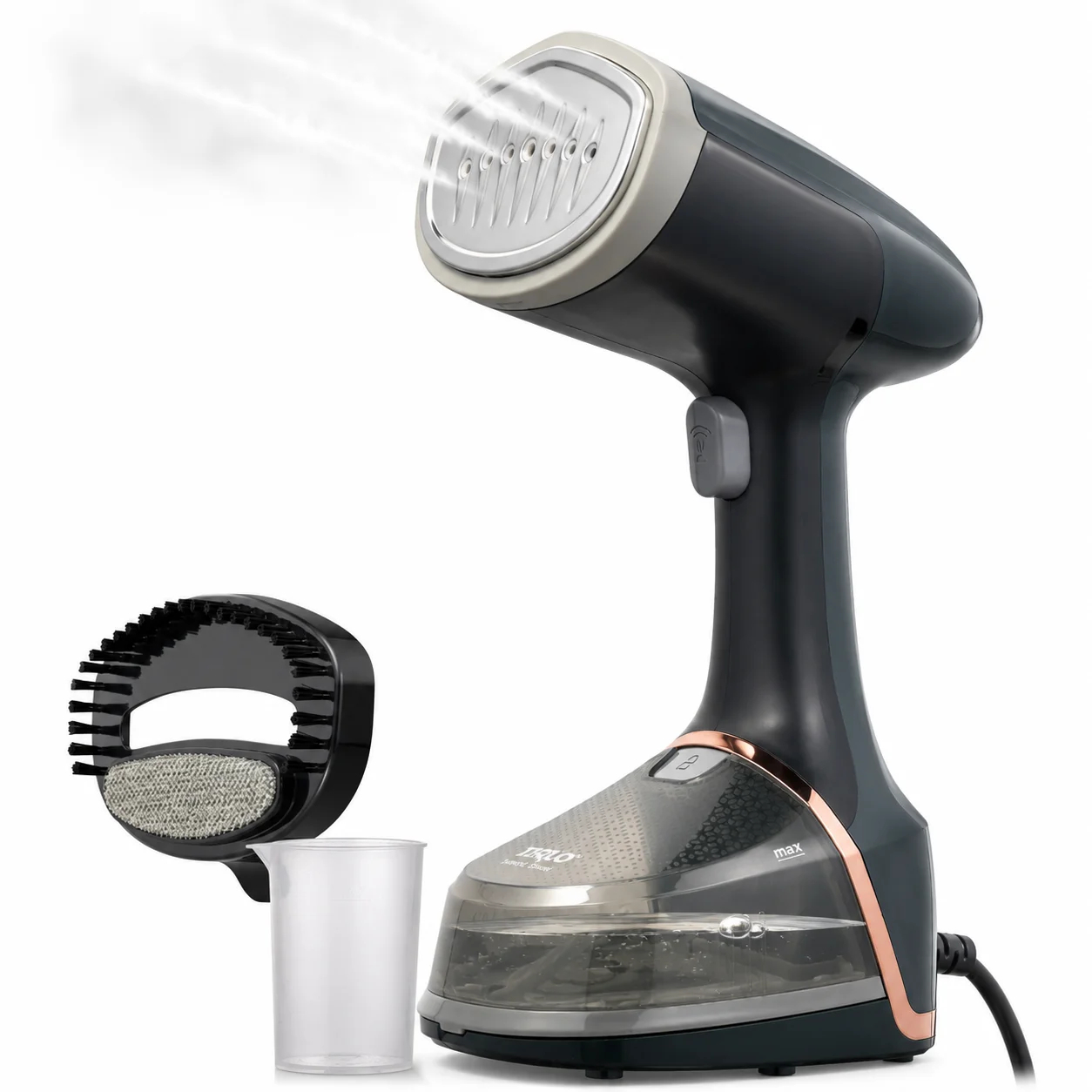 Steam&Go Plancha Vapor Vertical 2000W con Depósito 260ml | Rápido Calentamiento y Vapor Potente | Portátil para Hogar, Viaje y Oficina | Elimina Arrugas al Instante