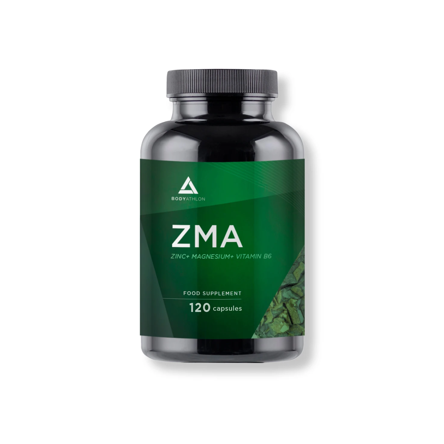 Bodyathlon- ZMA 120 capsulas- Zinc Magnesio Vitamina B6– Suplemento deportivo- Recuperador Muscular- Evita el cansancio- Sistema Inmunitario- Evita el catabolismo y los calambres