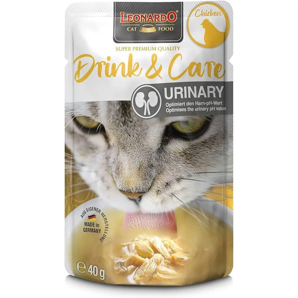 Leonardo Drink Care & Urinary chicken complementary food for adult cats