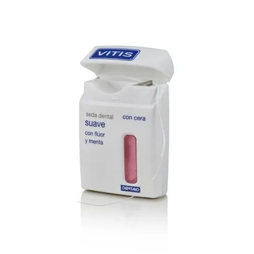 Vitis Seda Dental Suave con Cera Fluor Menta