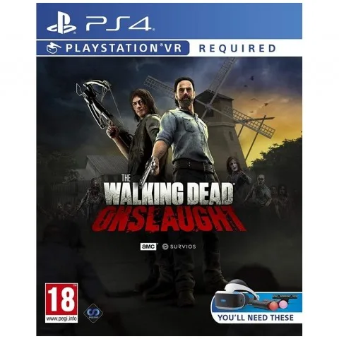 Sony The Walking Dead Onslaught Vr Juego Para Consola Playstation 4, Ps4
