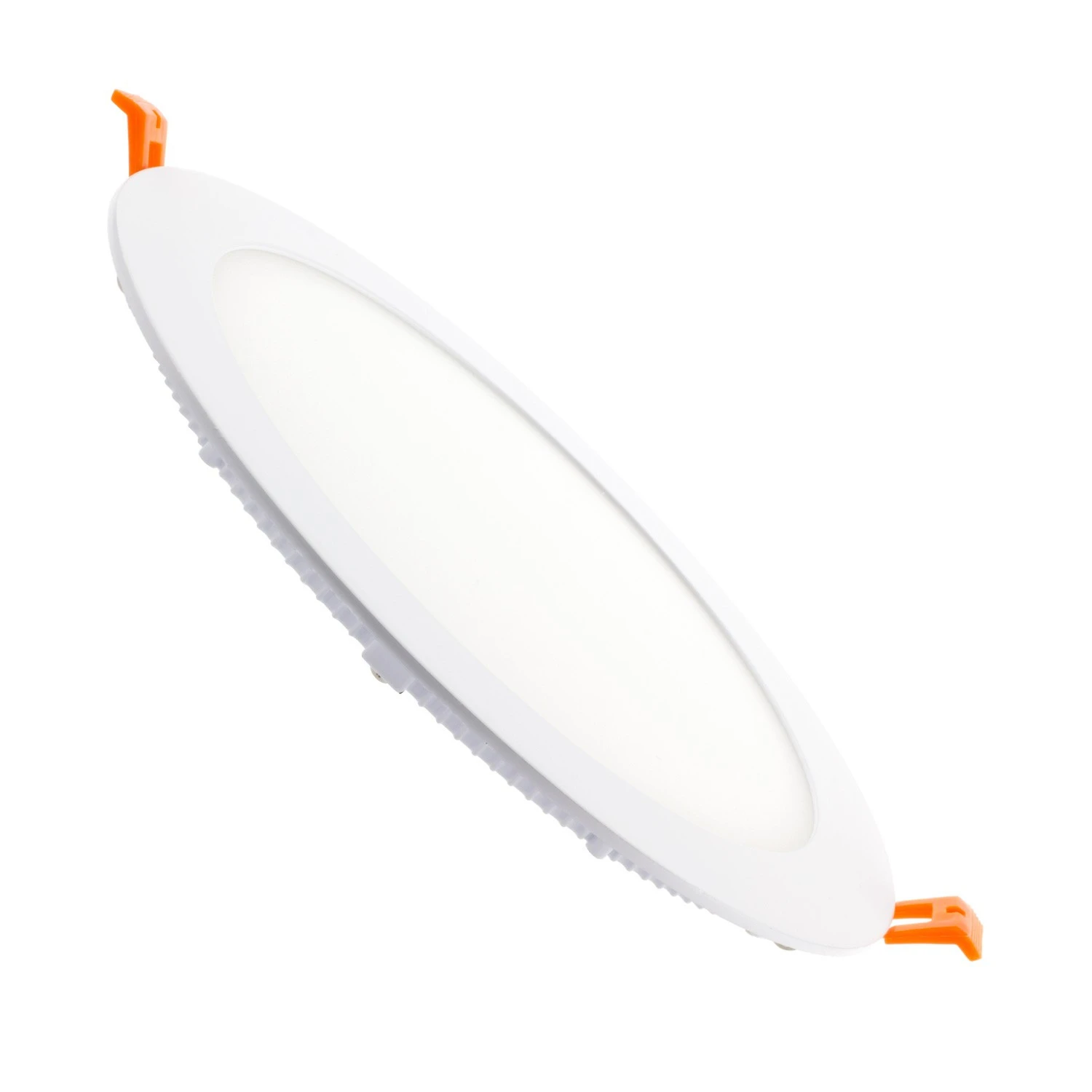 Ledkia Placa LED 20W Circular SuperSlim Corte Ø 205 mm 3000K Blanco Cálido