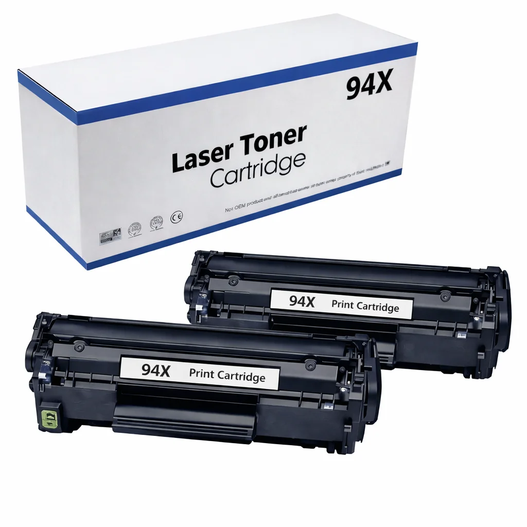 Pack 2 Cartuchos de Toner compatible con HP CF294X 94X CF294A 94A para HP LaserJet Pro MFP M118, MFP M118dw, MFP M148, MFP M148dw, MFP M148fdw