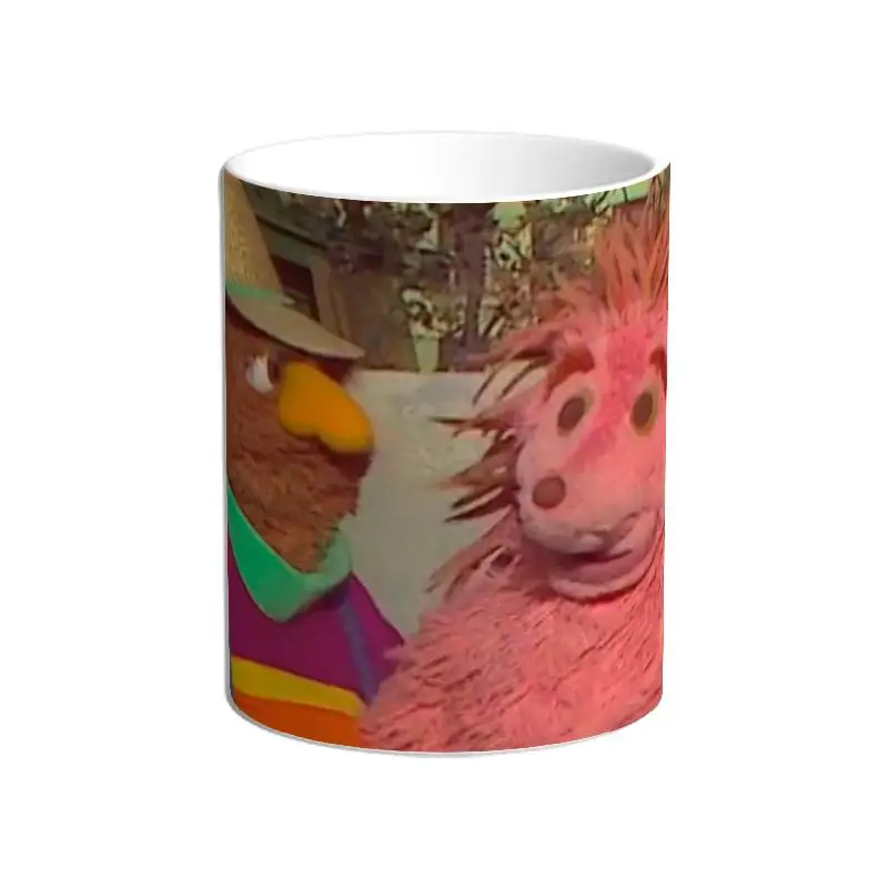 Muppets Cup. Sesame neighborhood. Muppets. The Gustavo frog. Miss Peggy. Epi and Blas. Spinet. Don Pinpon. Coconut. Tricky. Animal. Gonzo