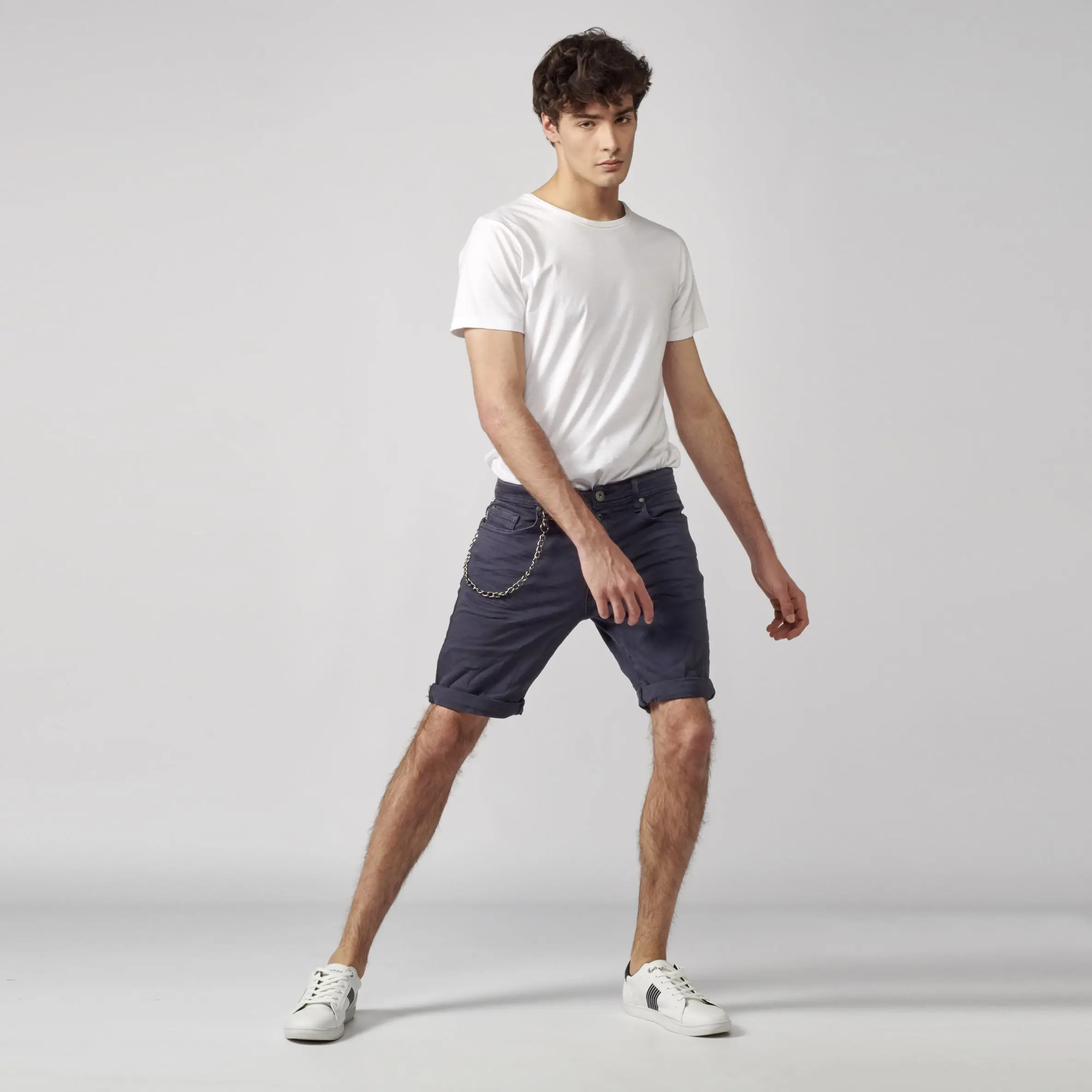 Koroshi Bermuda Denim Low Rise 5 Bolsillos Hombre – Koroshi 2111PS04