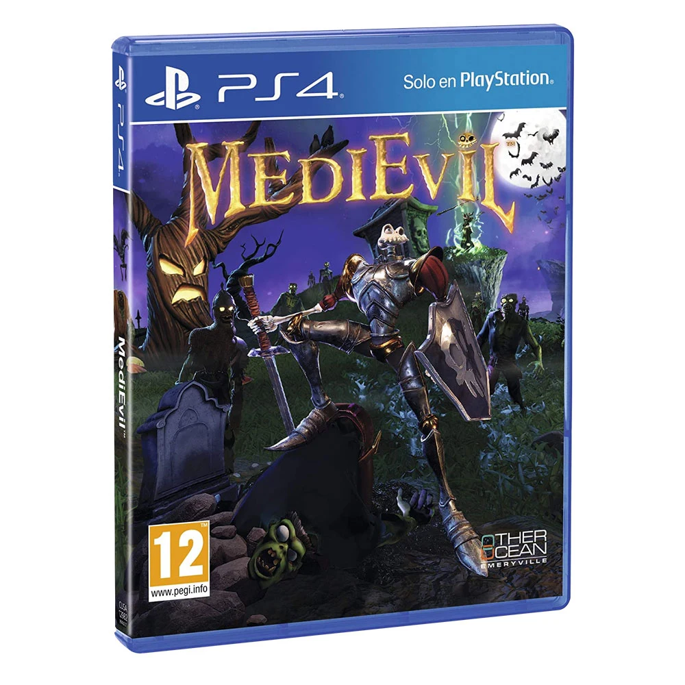 PlayStation MEDIEVIL PS4-cooperative multiplayer and exciting levels-PAL Spain-physical format-new sealed