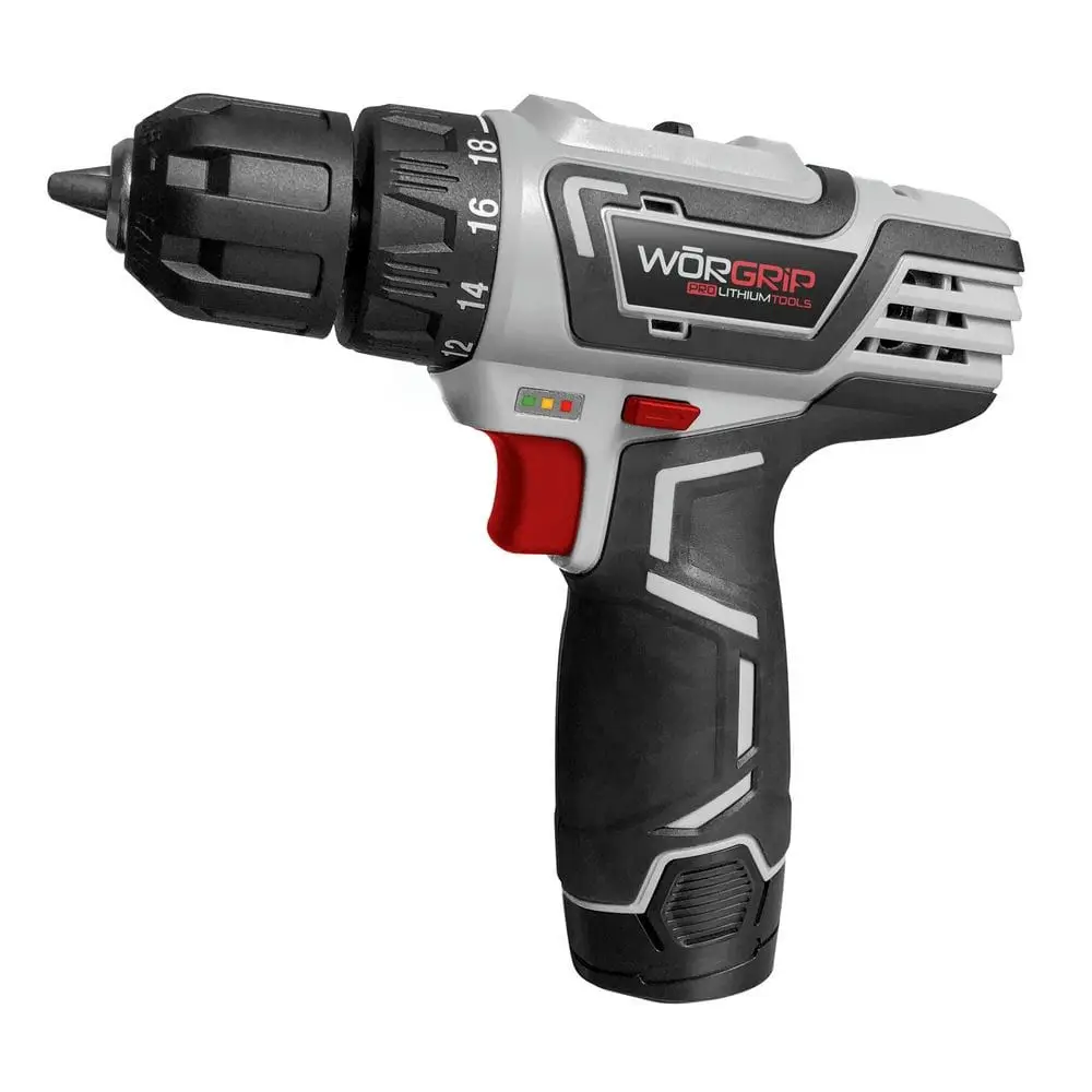 Taladro Atornillador WORGRIP 12V – Batería 1.3Ah