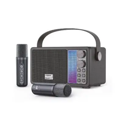 Altavoz Sami Karaoke Puro Sound Multimedia - 2 Micro - 15W