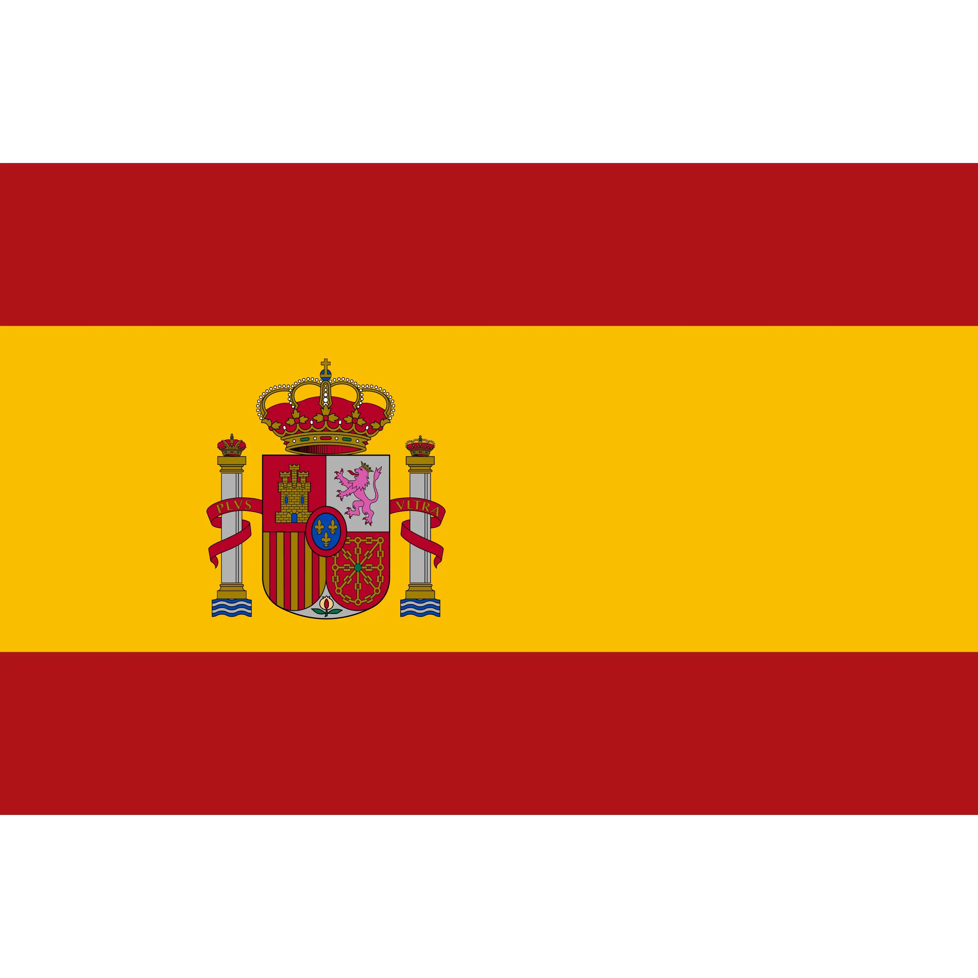 Bandera de España 90x150 cm con ojales para mástil o balcón – Tejido reforzado con costuras dobles anti desgaste, bordes reforzados y acabado premium ideal para eventos deportivos, jardín y decoración