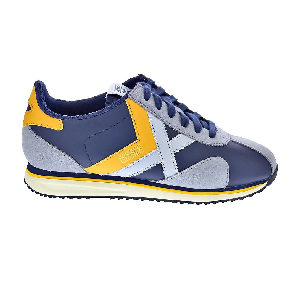 Munich man slippers model Sapporo gray 183